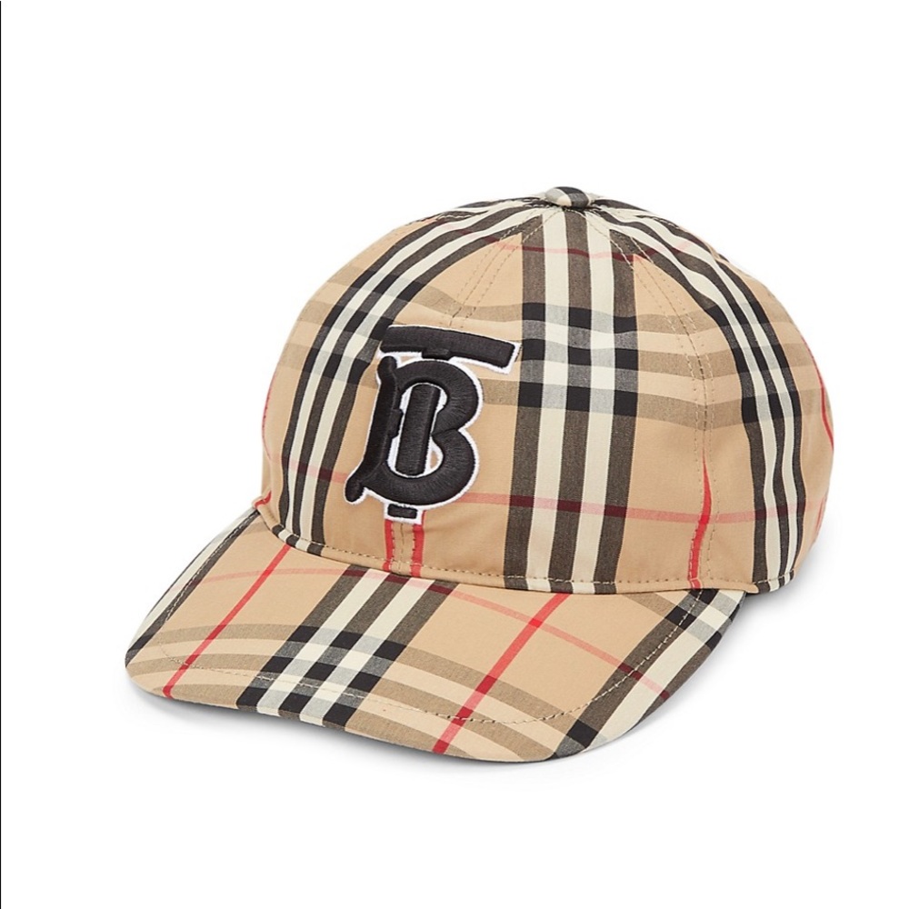 Burberry Men’s TB Signature Vintage Baseball Cap
